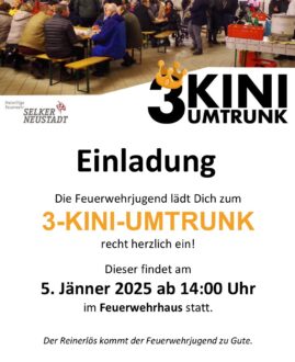 3-Kini-Umtrunk